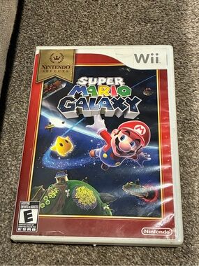 Nintendo Super Mario Galaxy (Red, Blue) - Wii Selects Edition